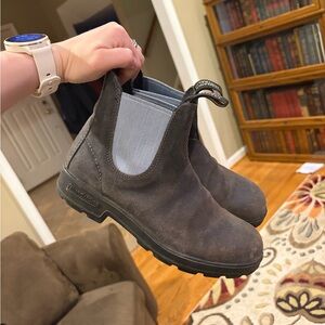 Blundstone Dark Brown Leather Chelsea Boots